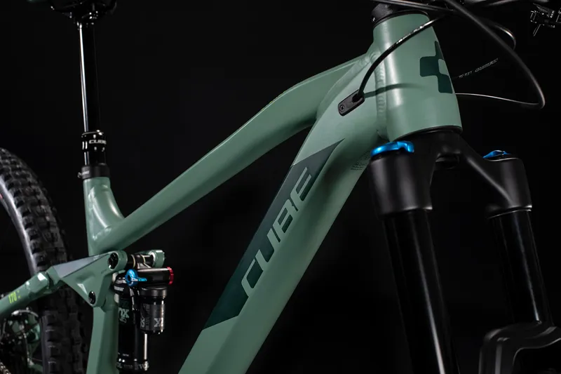 Cube Stereo 170 Race 29er 2020 Full Suspension MTB - Green/Sharpgreen-2