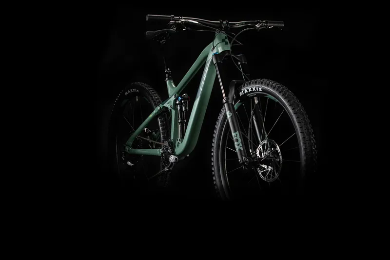 Cube Stereo 170 Race 29er 2020 Full Suspension MTB - Green/Sharpgreen-1