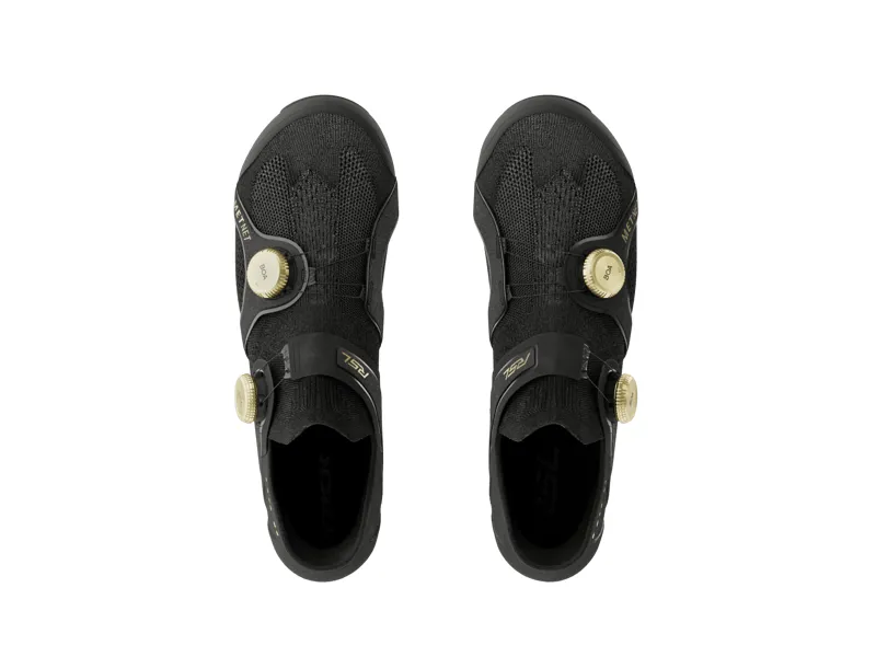 Trek RSL Knit Road Cycling Shoes - Black/Gold-4