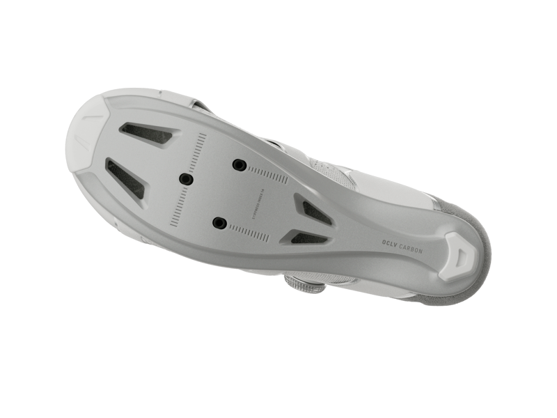 Trek RSL Knit Road Cycling Shoes - White/Silver-2