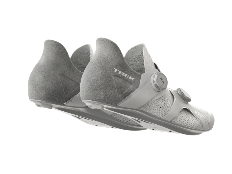 Trek RSL Knit Road Cycling Shoes - White/Silver-5