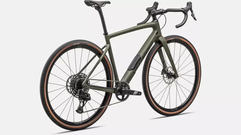 Specialized Diverge Comp Carbon 2024 Gravel Road Bike - Oak Green-2