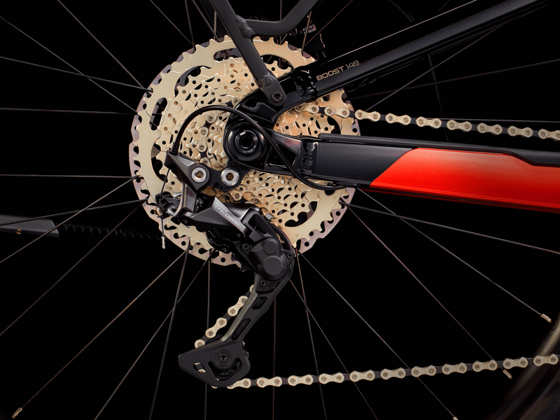 Trek Powerfly FS 4 Equipped Gen 3 625wh 2023 Electric MTB - Lava/Black-7