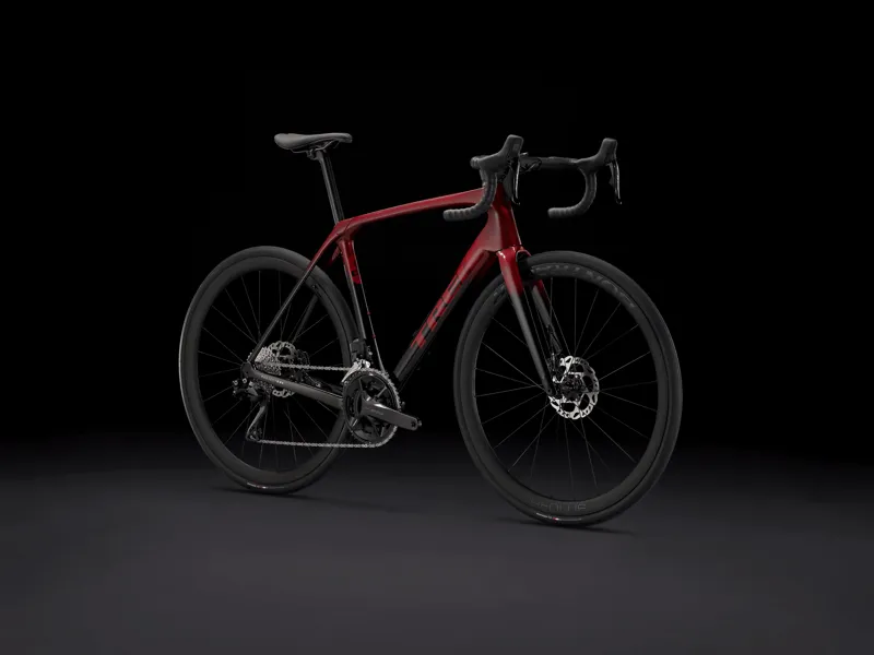 Trek Domane SLR 6 Gen 4 2024 Carbon Road Bike - Red Smoke/Red Carbon-1