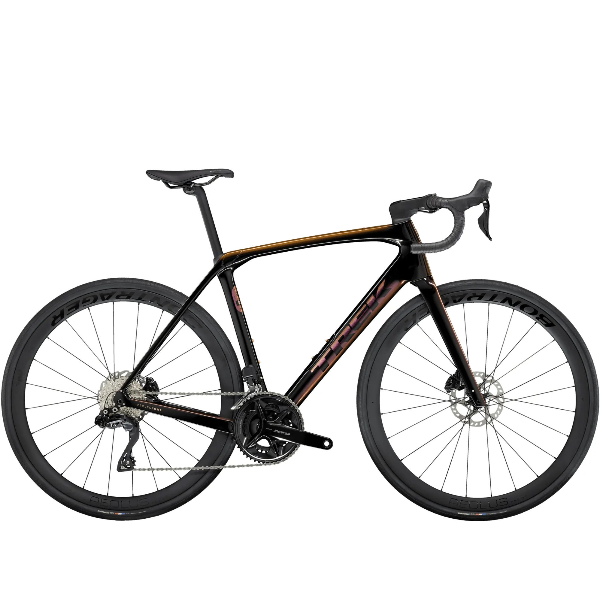 Trek Domane SLR 6 Gen 4 2024 Carbon Road Bike Axinite Flip Trek Black