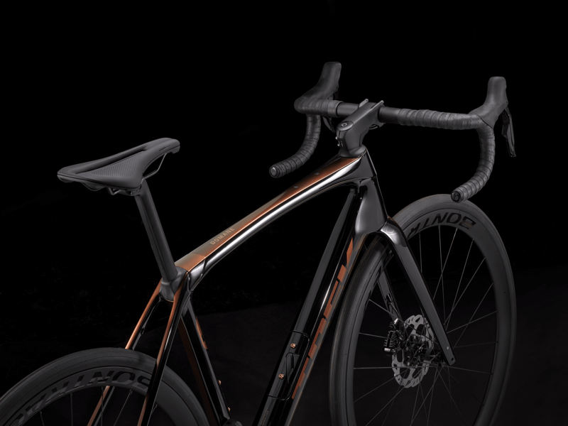 Trek Domane SLR 6 Gen 4 2024 Carbon Road Bike -Axinite Flip/Trek Black-2