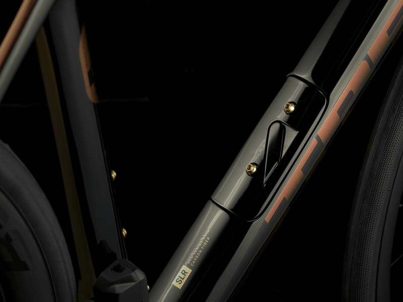 Trek Domane SLR 6 Gen 4 2024 Carbon Road Bike -Axinite Flip/Trek Black-3