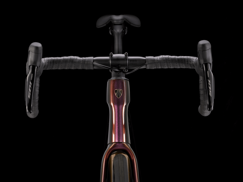 Trek Domane SLR 6 Gen 4 2024 Carbon Road Bike -Axinite Flip/Trek Black-7