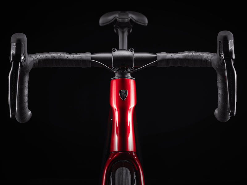 Trek Domane SLR 9 Gen 4 2024 Carbon Road Bike - Red Smoke/Blue Fade-7