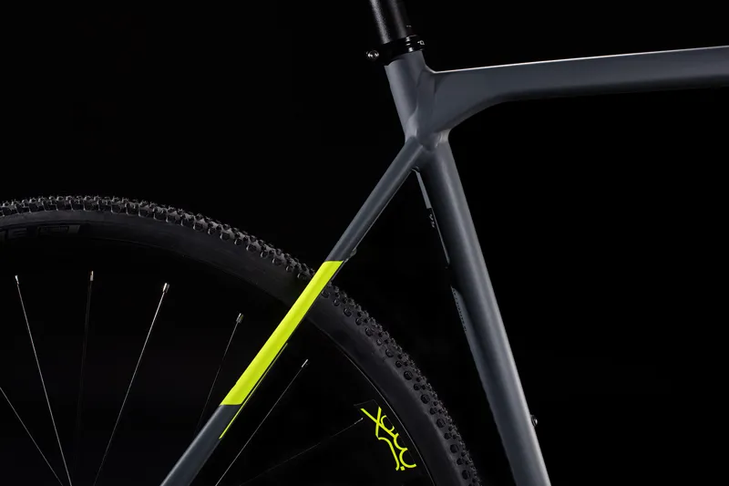 Cube Cross Race Pro 2020 Cyclocross Bike - Grey/Flash Yellow-4