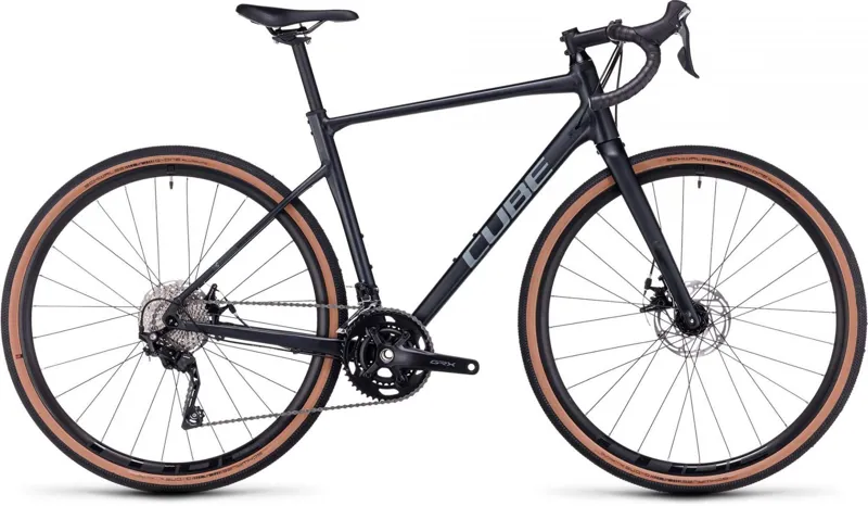 Cube Nuroad Pro 2024 Gravel Road Bike - MetalBlack / Grey