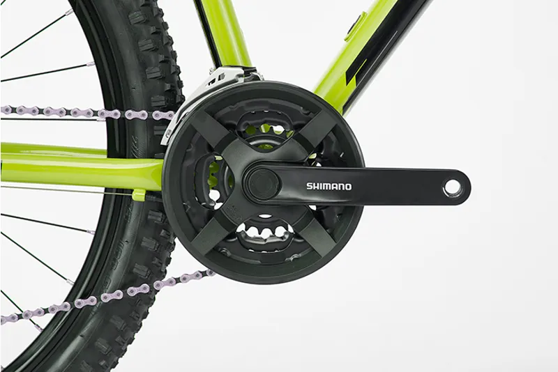 Saracen Mantra 27.5 2020 Hardtail Mountain Bike - Lime-4