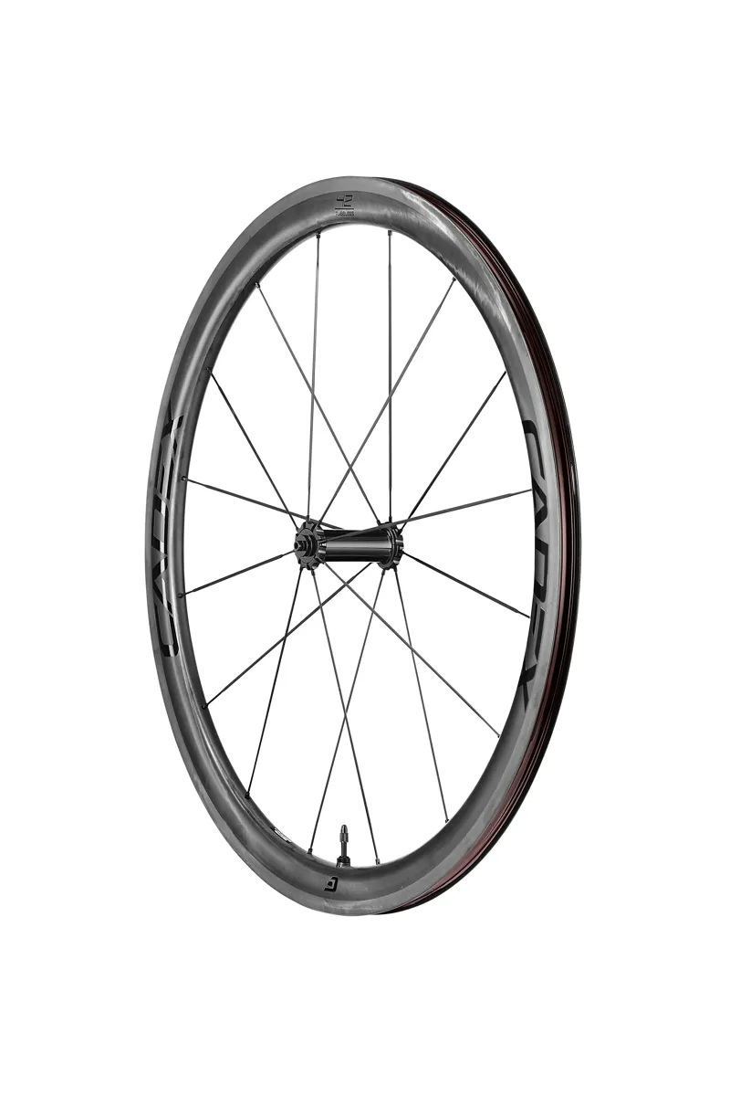 パーツ CADEX 42 Disc Tubeless Cadex 42 Tubeless System Rim Brake Front Road Wheel - Black