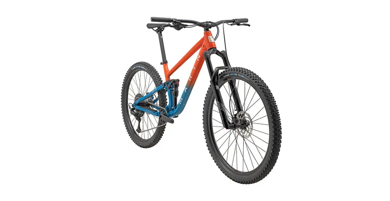 Marin Rift Zone 1 29er 2024 Full Suspension MTB - Orange/Blue-1