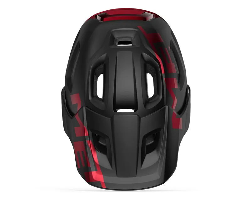 Met Roam MIPS MTB Helmet - Matt Glossy Black/Red Metallic-3