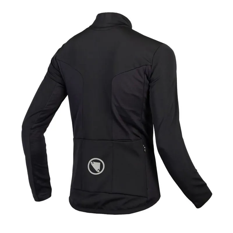 Endura FS260-Pro Roubaix Men's Full Zip Long Sleeve Jersey - Black-1