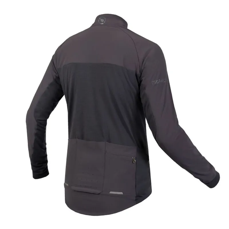 Endura GV500 Men's Long Sleeve Jersey - Black-1