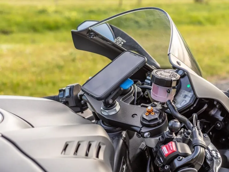 Quad Lock Motorcycle Fork Stem Mount - Black-3