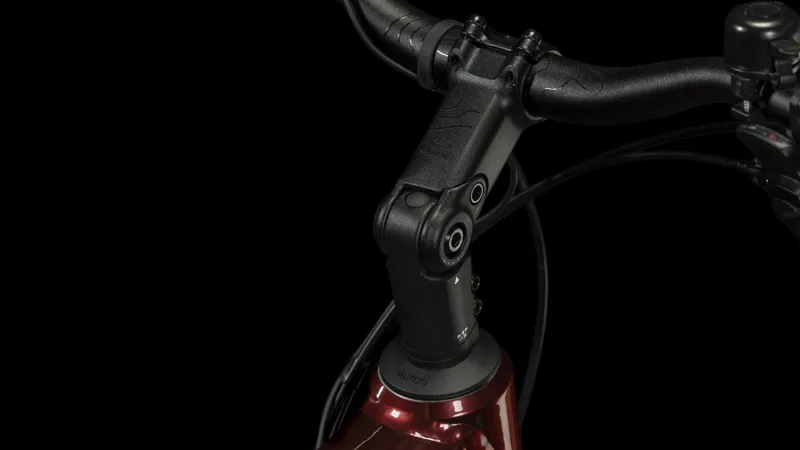 Cube Touring Hybrid EXC 625 2024 Electric Hybrid Bike - Red/White-3