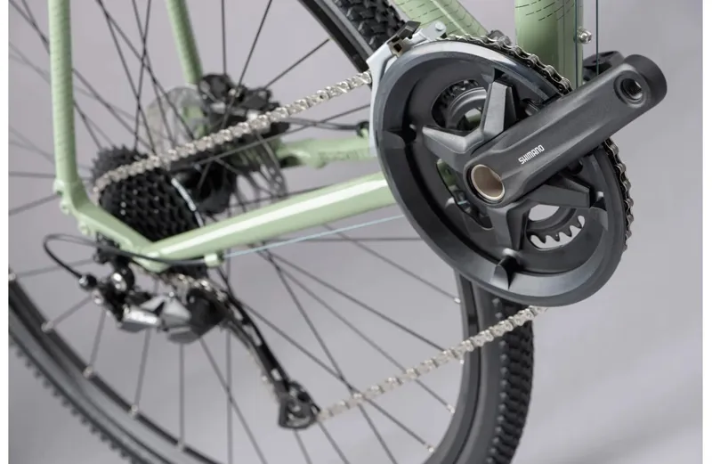 Genesis Broadway 2023 Hybrid Bike - Green-7