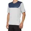 100 Percent Airmatic Men's Short Sleeve Jersey - Grey/Midnight