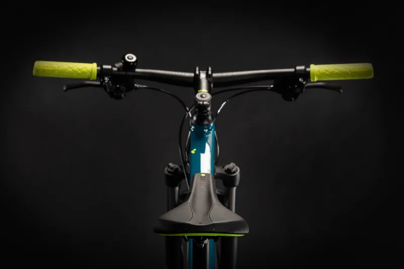 Cube Aim Allroad 27.5/29 2021 Hardtail Mountain Bike - Pinetree/Yellow-4