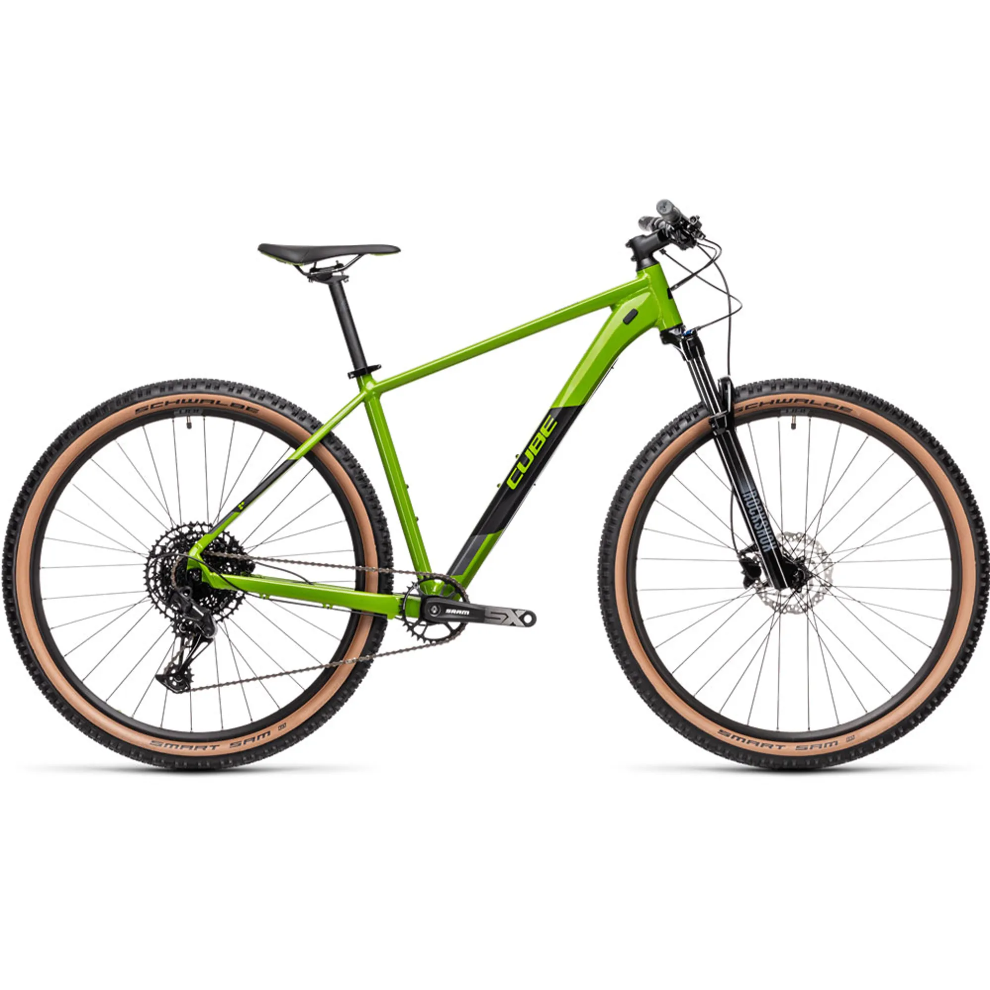 Cube Analog RS 2021 Hardtail Mountain Bike Deep Green