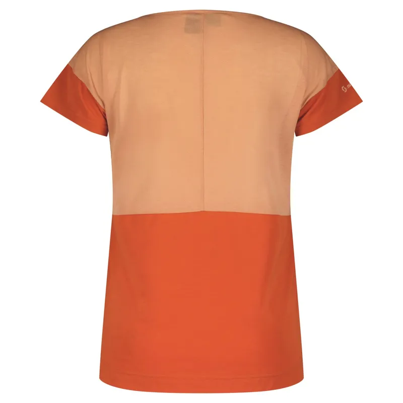 Scott Trail Flow DRI Short Sleeve Women's Technical T-Shirt - Braze Orange-1