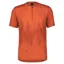 Scott Trail Flow Zip Men's Short Sleeve Jersey - Braze Orange