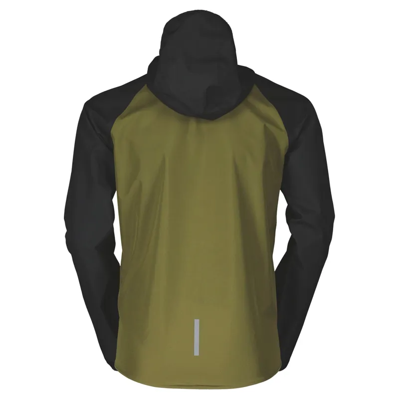 Scott Junior Waterproof Jacket - Fir Green/Black-1