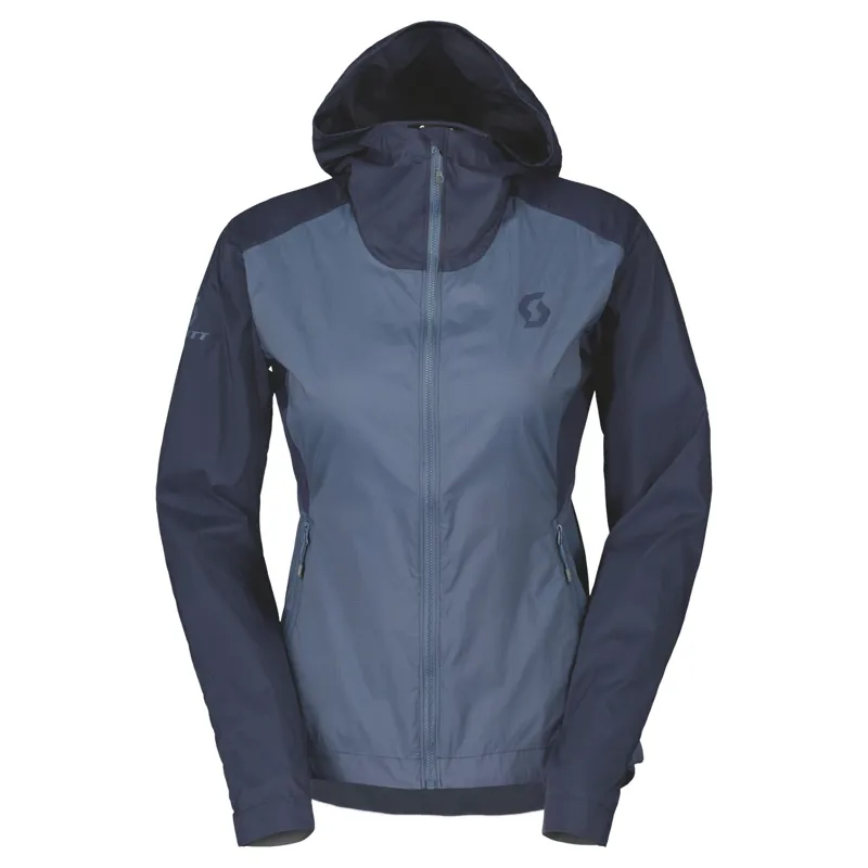Scott Explorair Light WB Women's Jacket - Dark Blue/Metal Blue - Large