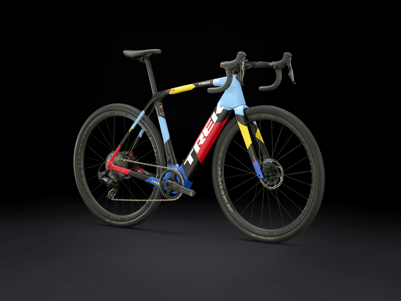 Trek Domane+ SLR 7 AXS 2025 Electric Road Bike - Matte Trek Black-1