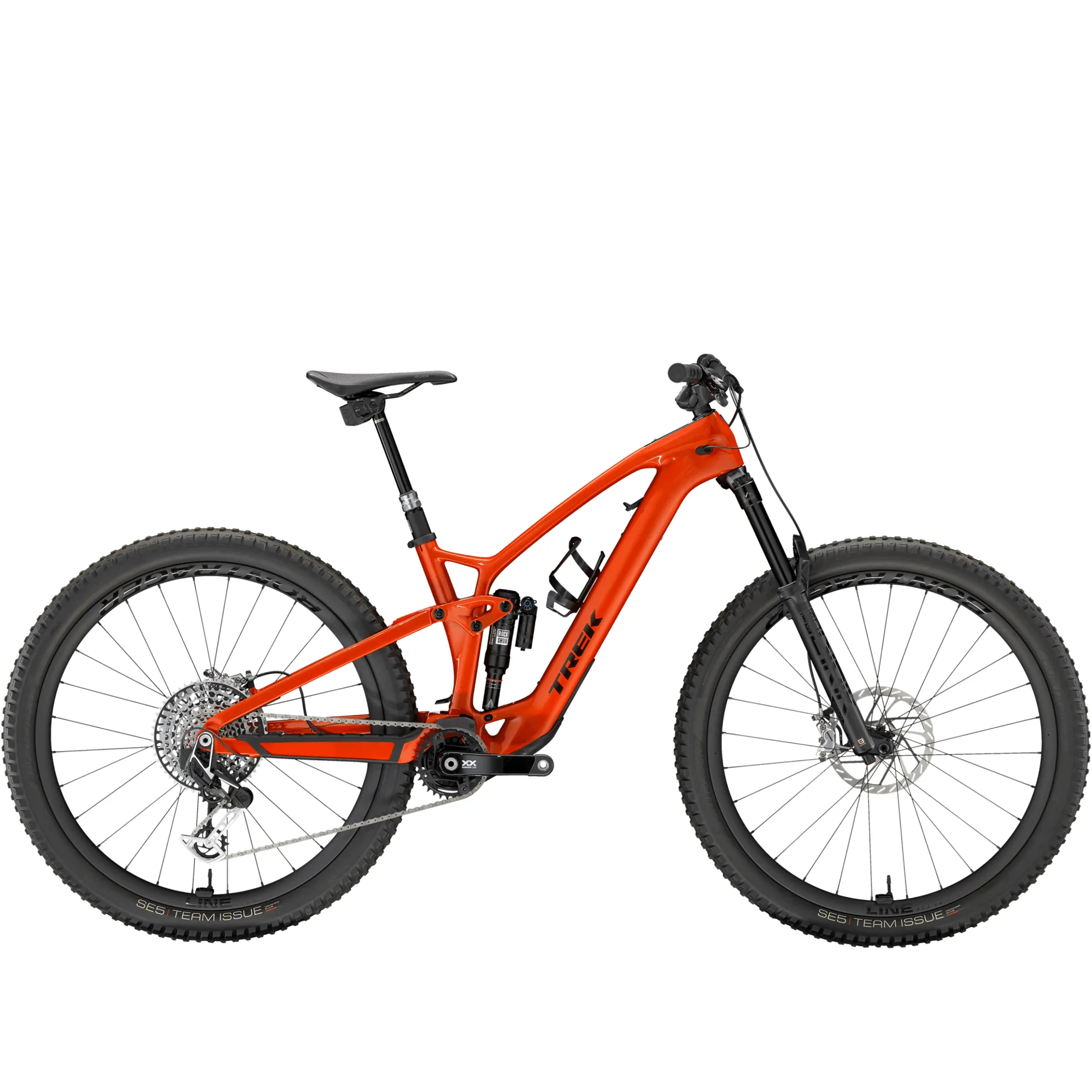 Trek Fuel EXe 9.9 XX AXS T Type 2024 Electric Mountain Bike Lava
