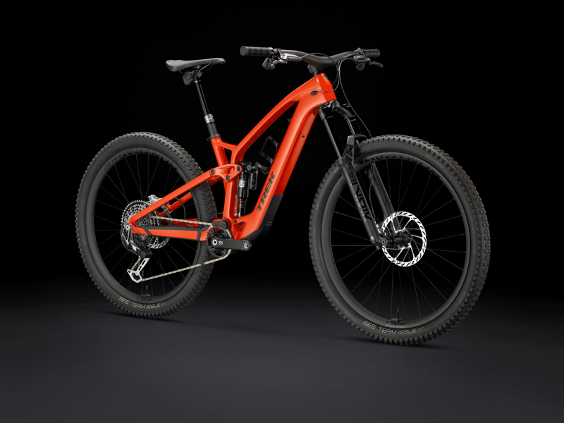 Trek Fuel EXe 9.9 XX AXS T-Type 2024 Electric Mountain Bike - Lava-1