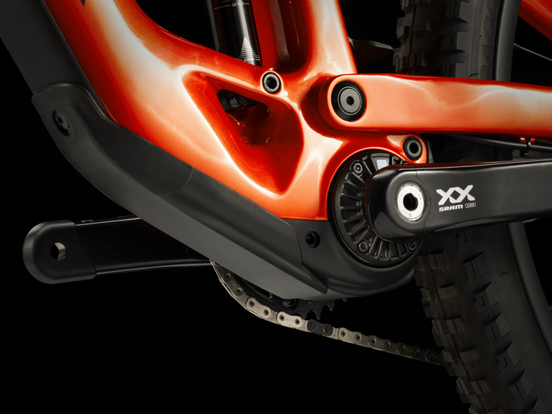 Trek Fuel EXe 9.9 XX AXS T-Type 2024 Electric Mountain Bike - Lava-2