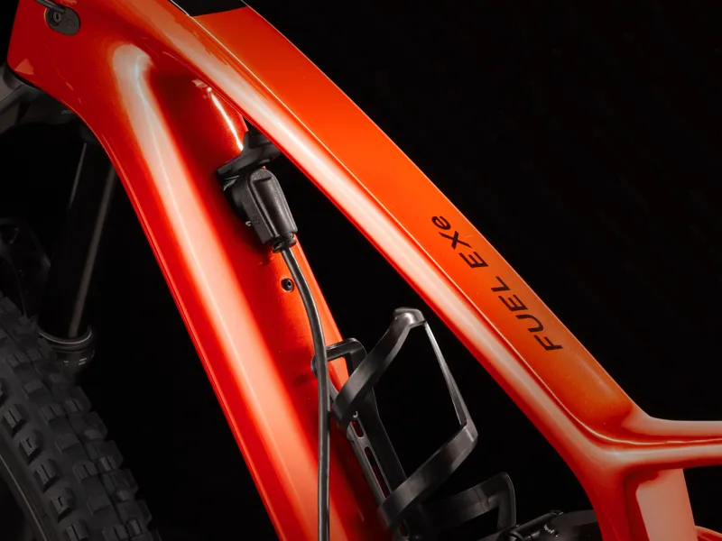Trek Fuel EXe 9.9 XX AXS T-Type 2024 Electric Mountain Bike - Lava-5