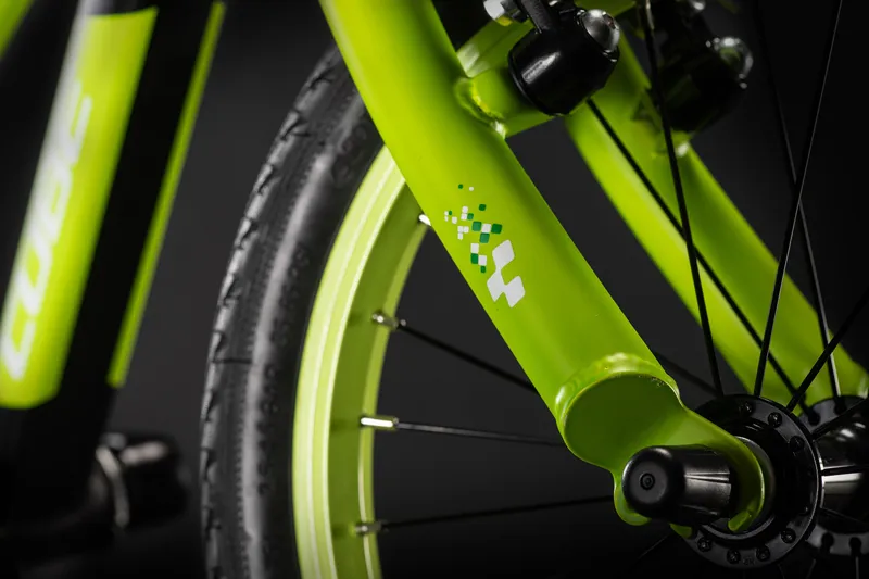 Cube Cubie 160 2021 16w Kids Bike - Black/Green-2