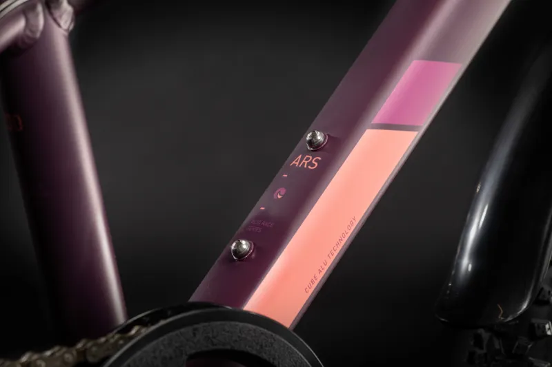 Cube Acid 200 Allroad 20w Kids Bike - Purple/Orange-2