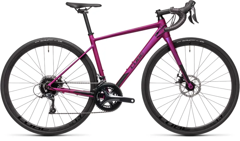 Download Cube Axial Pro Womens 2021 Road Bike - Purple/Black £899.00