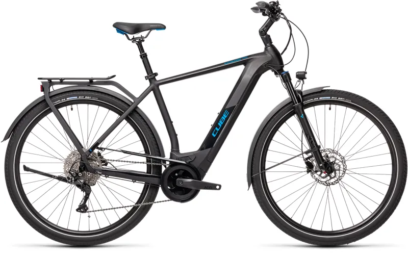 Cube Kathmandu Hybrid Pro 625 2021 Electric Hybrid Bike Black