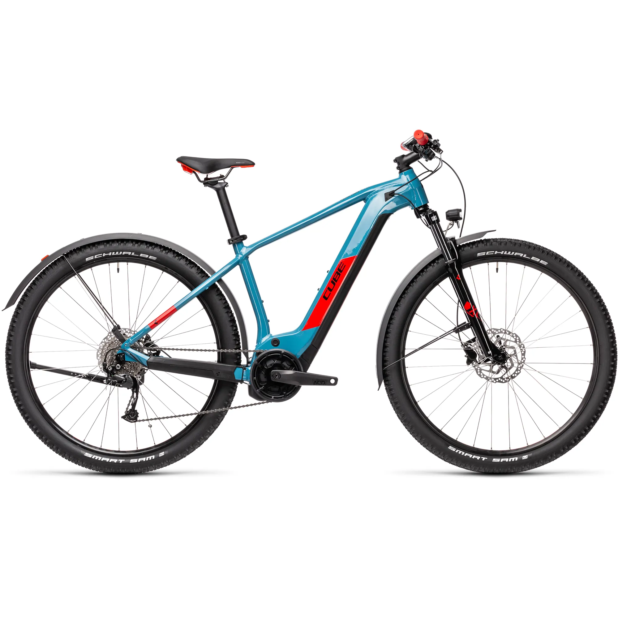 Cube Reaction Hybrid Performance 625 Allroad 2021 E-Bike Blue