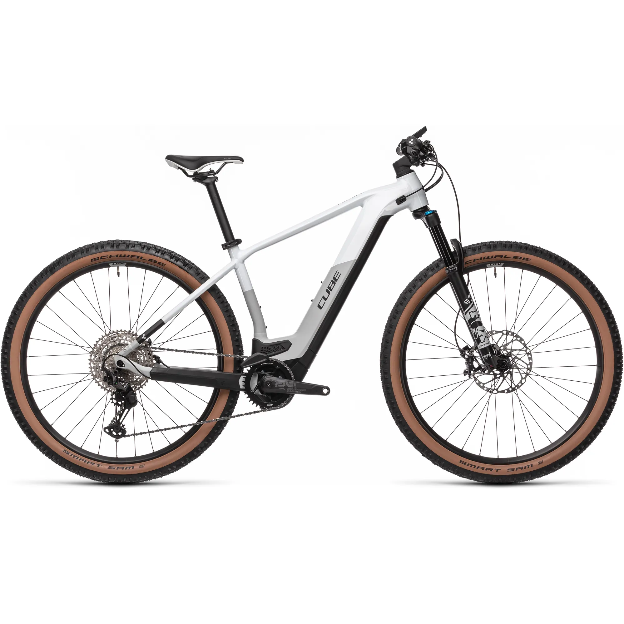 Cube Reaction Hybrid SLT 625 29 2021 Electric MTB White Grey