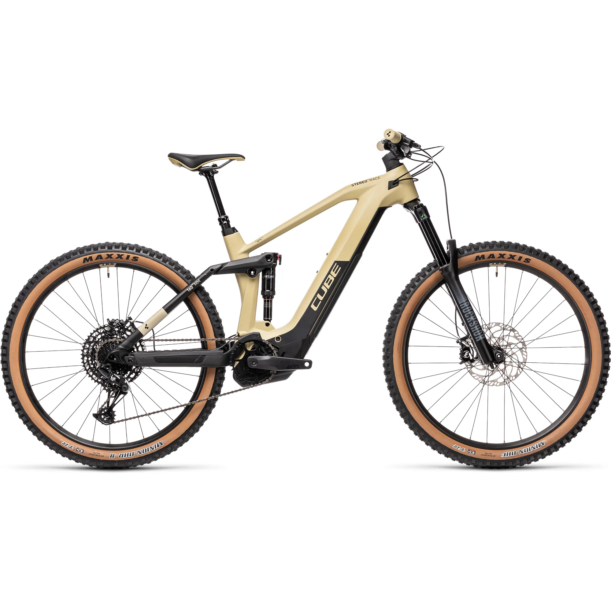 Cube Stereo Hybrid 160 HPC Race 625 2021 Electric MTB Desert