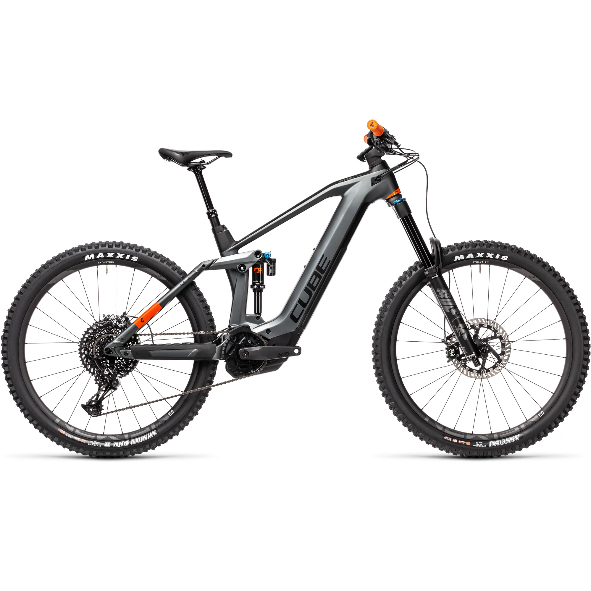 Electric Mountain Bike Cube Hybrid Stereo 160 Tm Cube Stereo