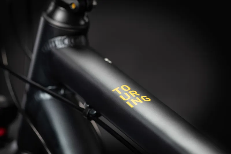 Cube Touring 2021 Hybrid Bike - Grey/Yellow-1