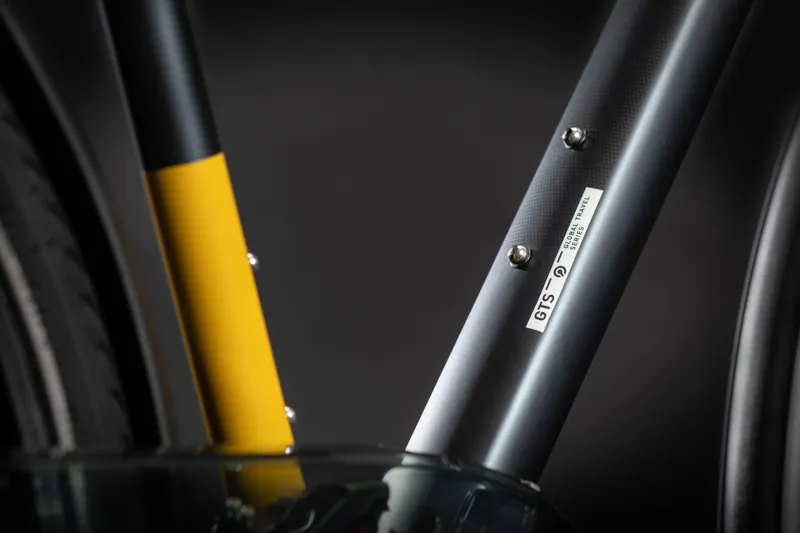 Cube Touring 2021 Hybrid Bike - Grey/Yellow-2