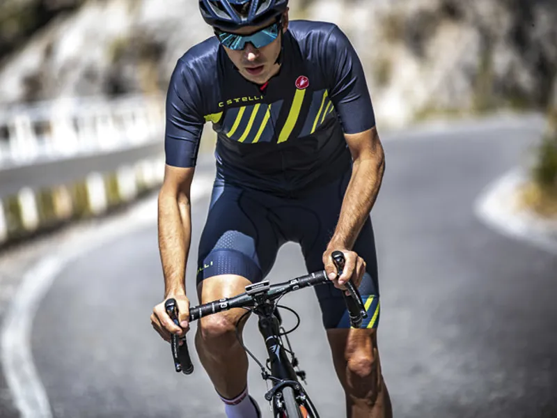 Castelli Hors Categorie Short Sleeve Jersey - DarkSteel Blue-2