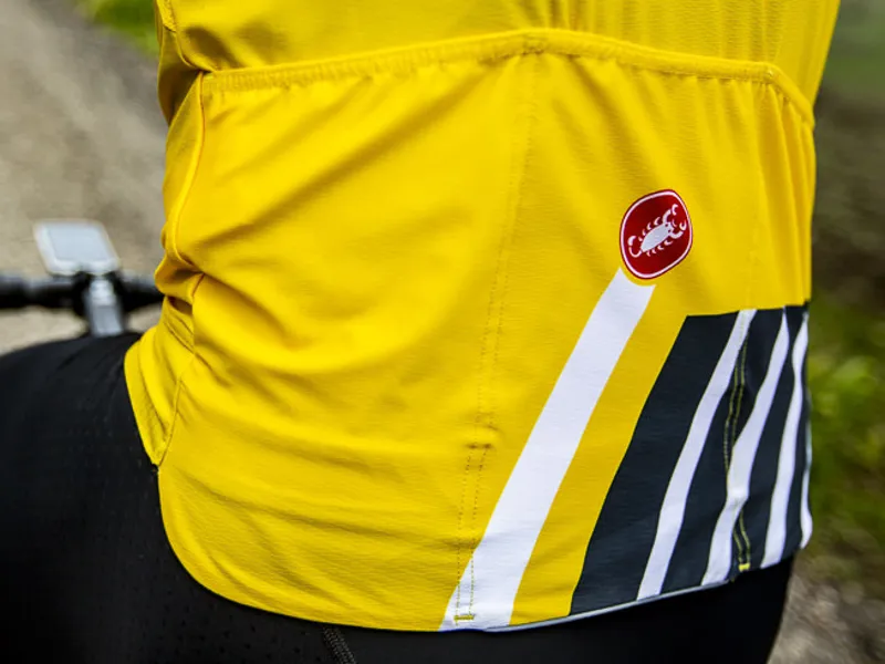 Castelli Hors Categorie Short Sleeve Jersey - Yellow-4