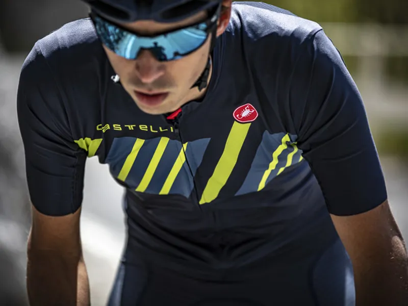 Castelli Hors Categorie Short Sleeve Jersey - DarkSteel Blue-4