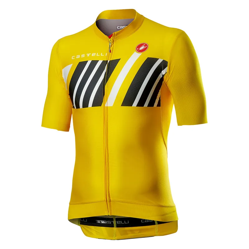 Castelli Hors Categorie Short Sleeve Jersey - Yellow
